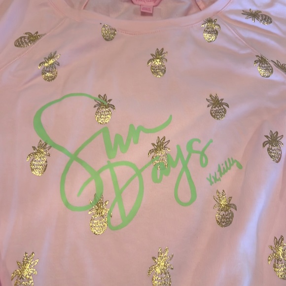Lilly Pulitzer Size XS Brayden “Sun Daze” sweatshirt ☀️ 🍍 - Picture 3 of 5